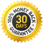 30 day, 100% money back guarantee